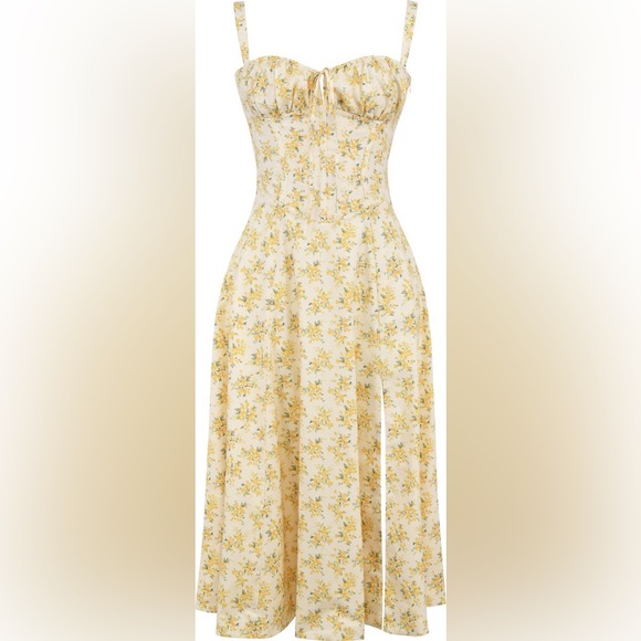 House of CB Carmen Bustier Sundress - Size Large - Picture 12 of 13